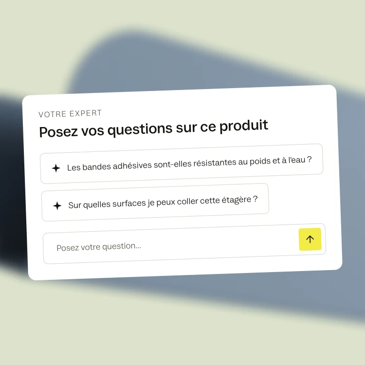Widget sur une fiche produit